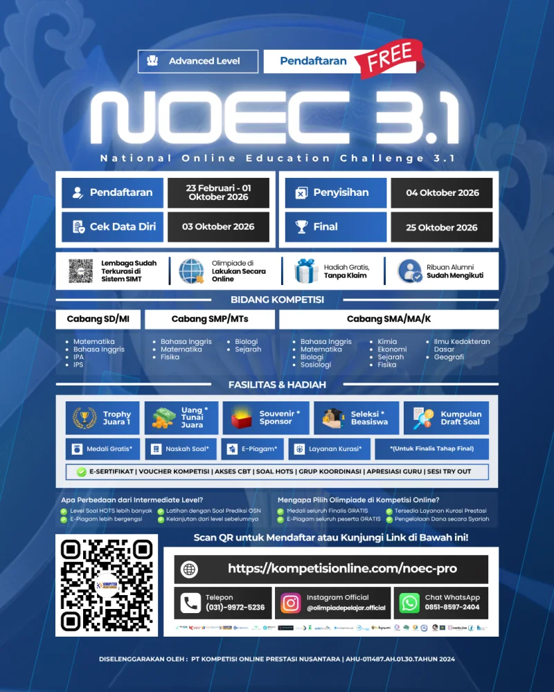 NATIONAL ONLINE EDUCATION CHALLENGE 3.1