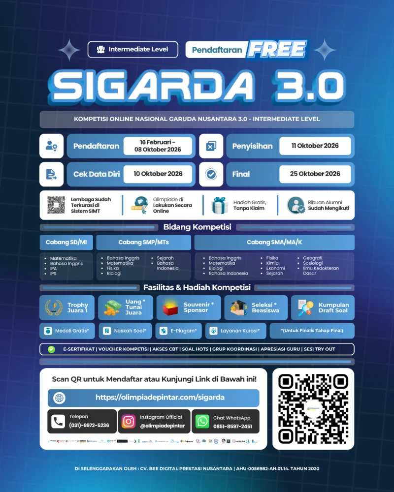 KOMPETISI ONLINE NASIONAL GARUDA NUSANTARA 3.0