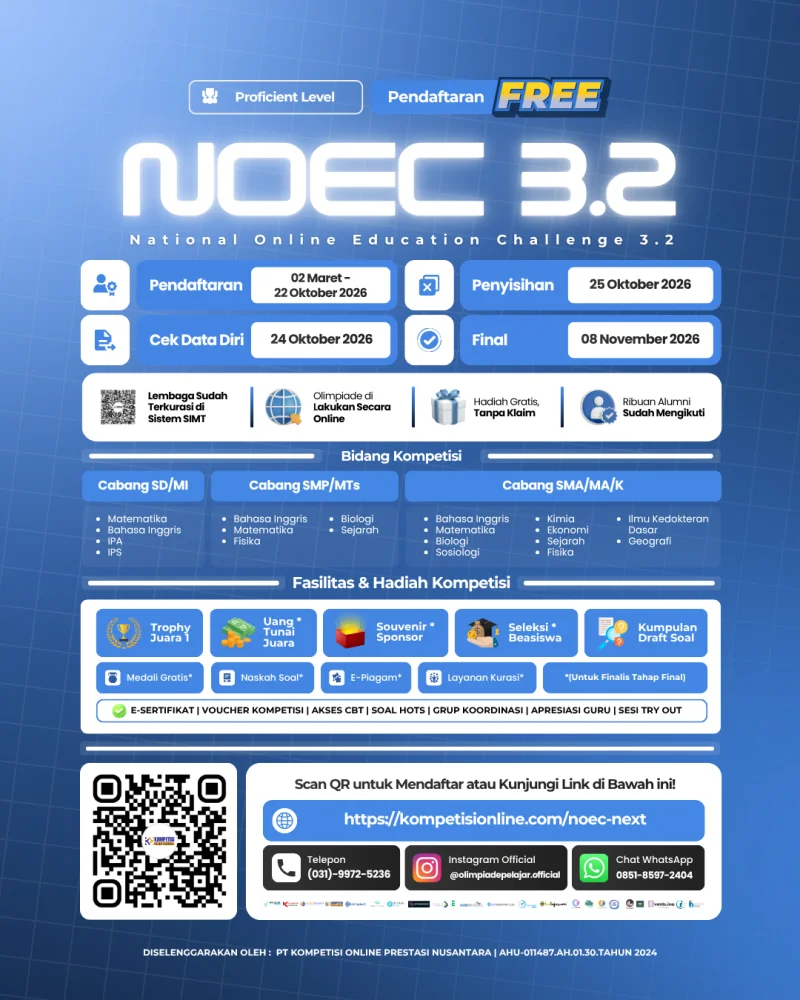 NATIONAL ONLINE EDUCATION CHALLENGE 3.2