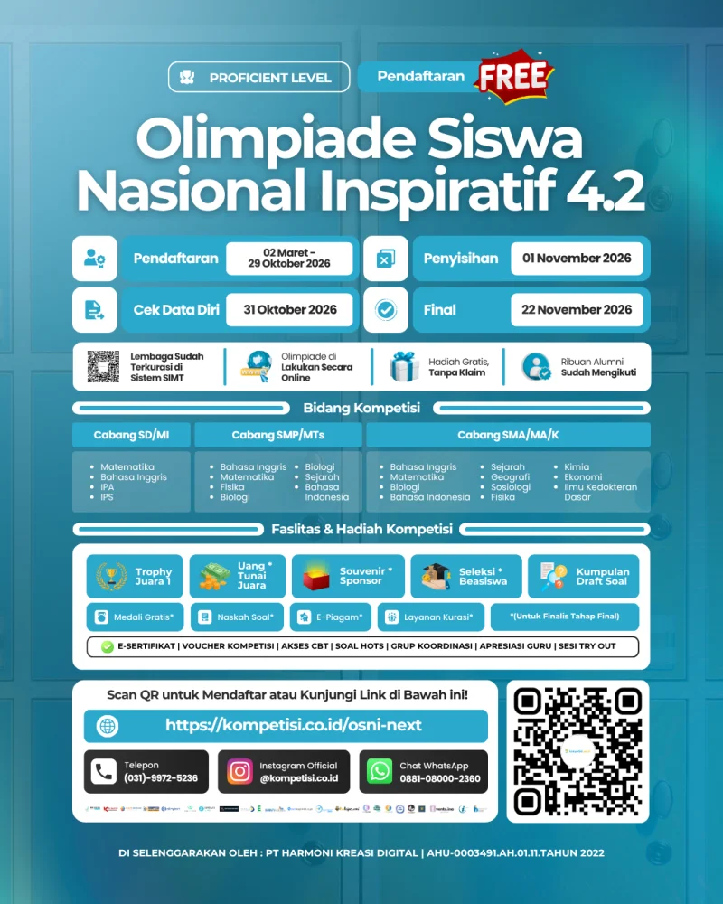 OLIMPIADE SISWA NASIONAL INSPIRATIF 4.2