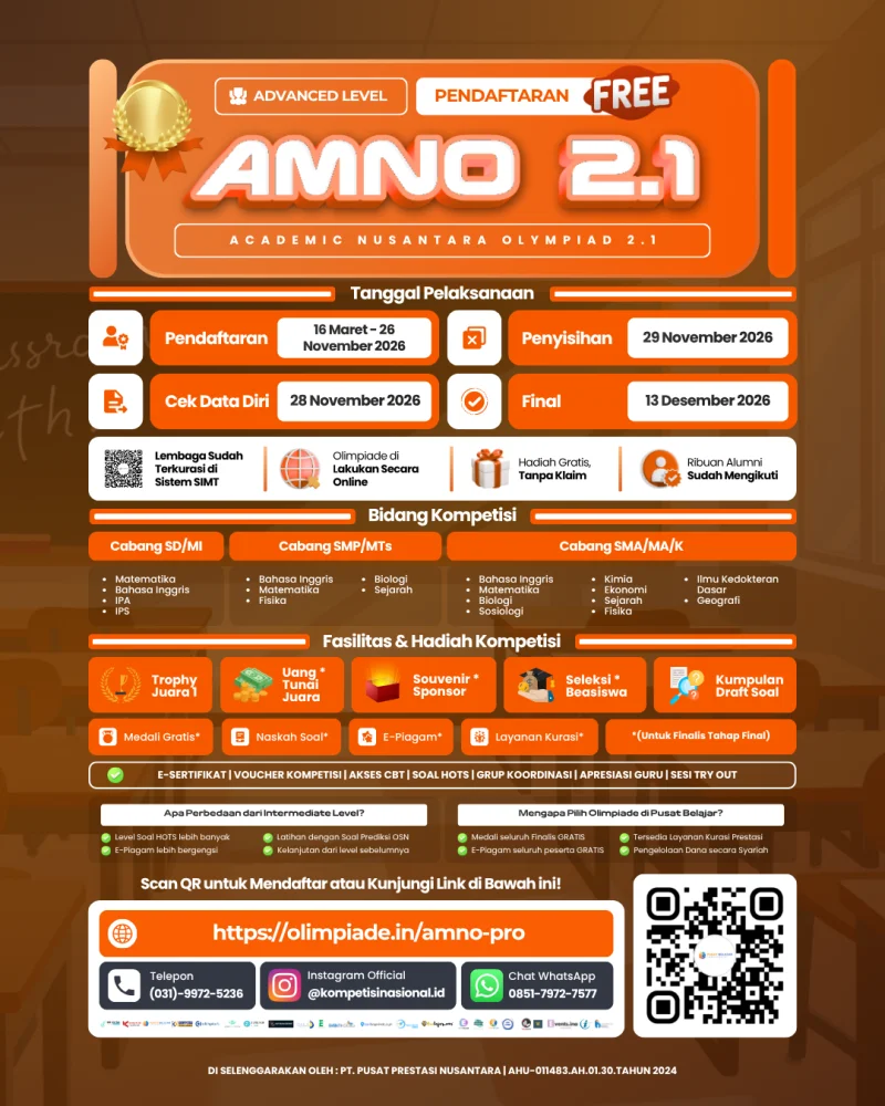 ACADEMIC NUSANTARA OLYMPIAD 2.1